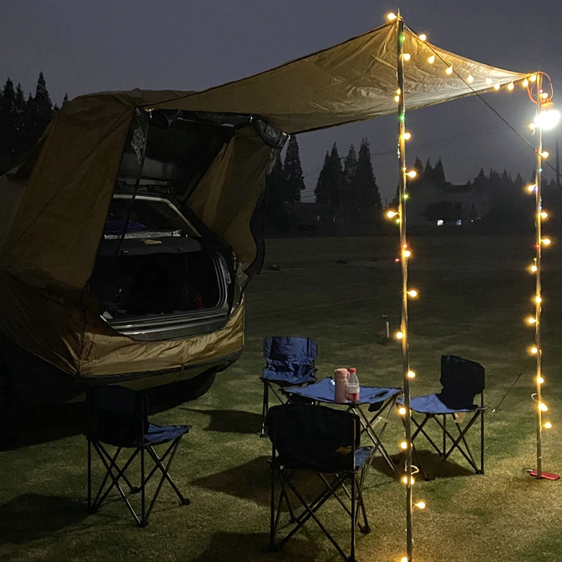 Cheap Goat Tents LADUTA Car Trunk Tent Sunshade Rainproof Tailgate Shade Awning Tent for Car Self Driving Tour Barbecue Outdoor Camping Tents 